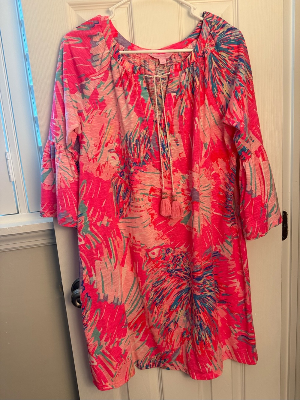 Lilly Pulitzer Tie-Front Shift Dress